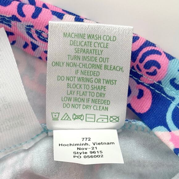 NWT Lilly Pulitzer Cyla Romper in Borealis Blue Tropic Down Low Size Large - Picture 11 of 15